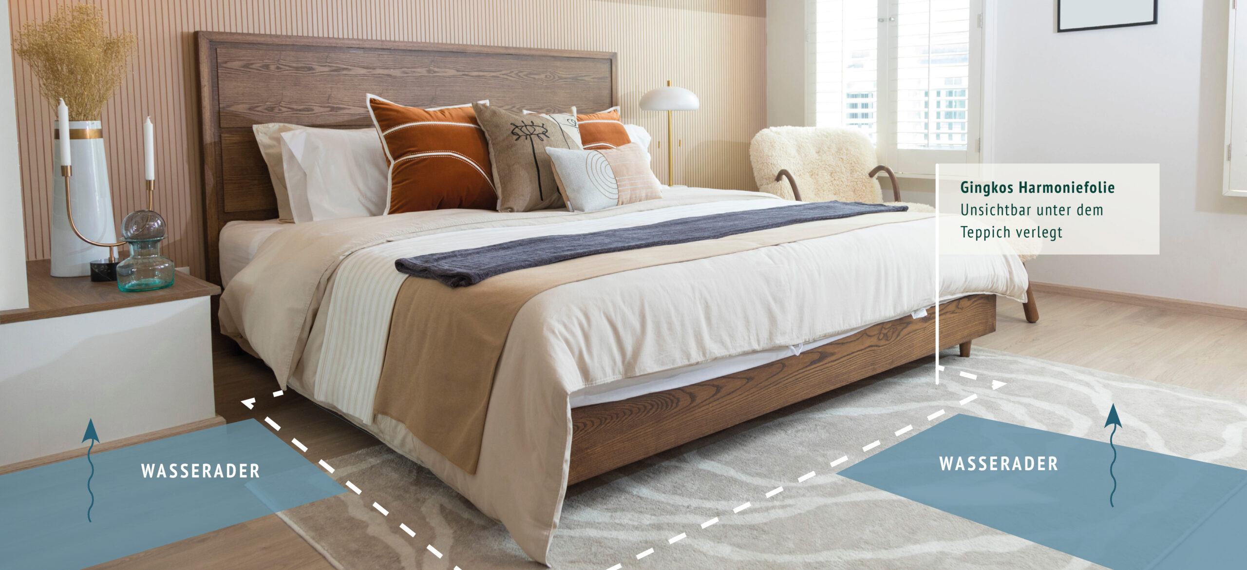 Mit Gingkos Harmoniefolie